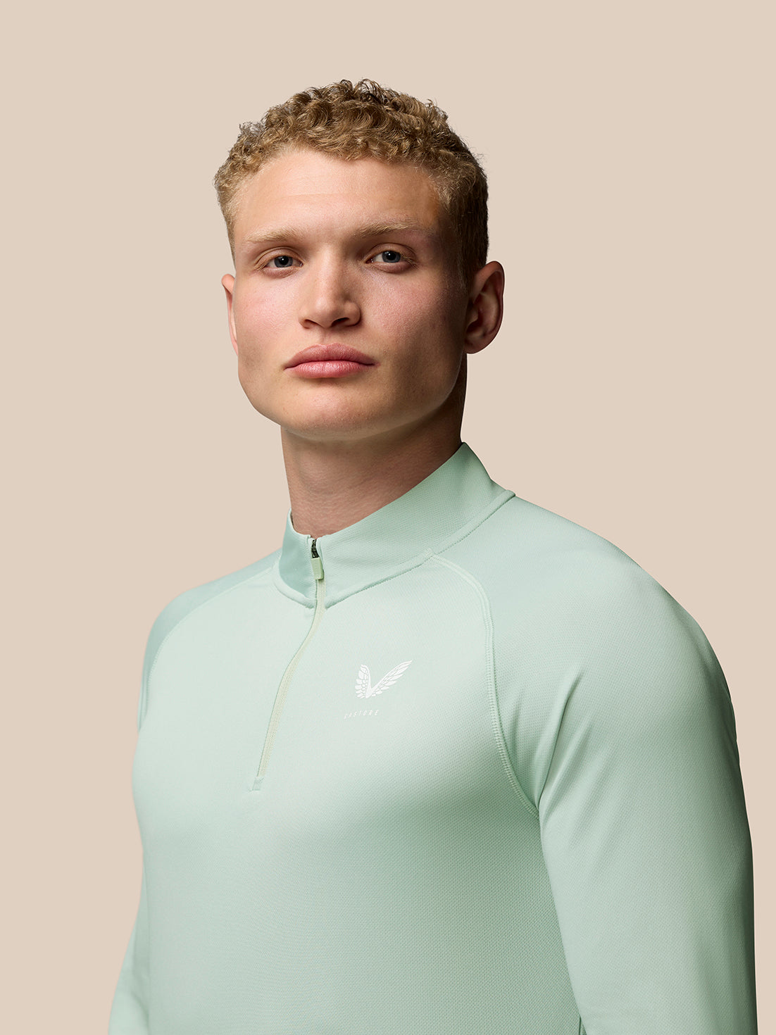 Adapt Training 1/4 Zip Top - Green - Green