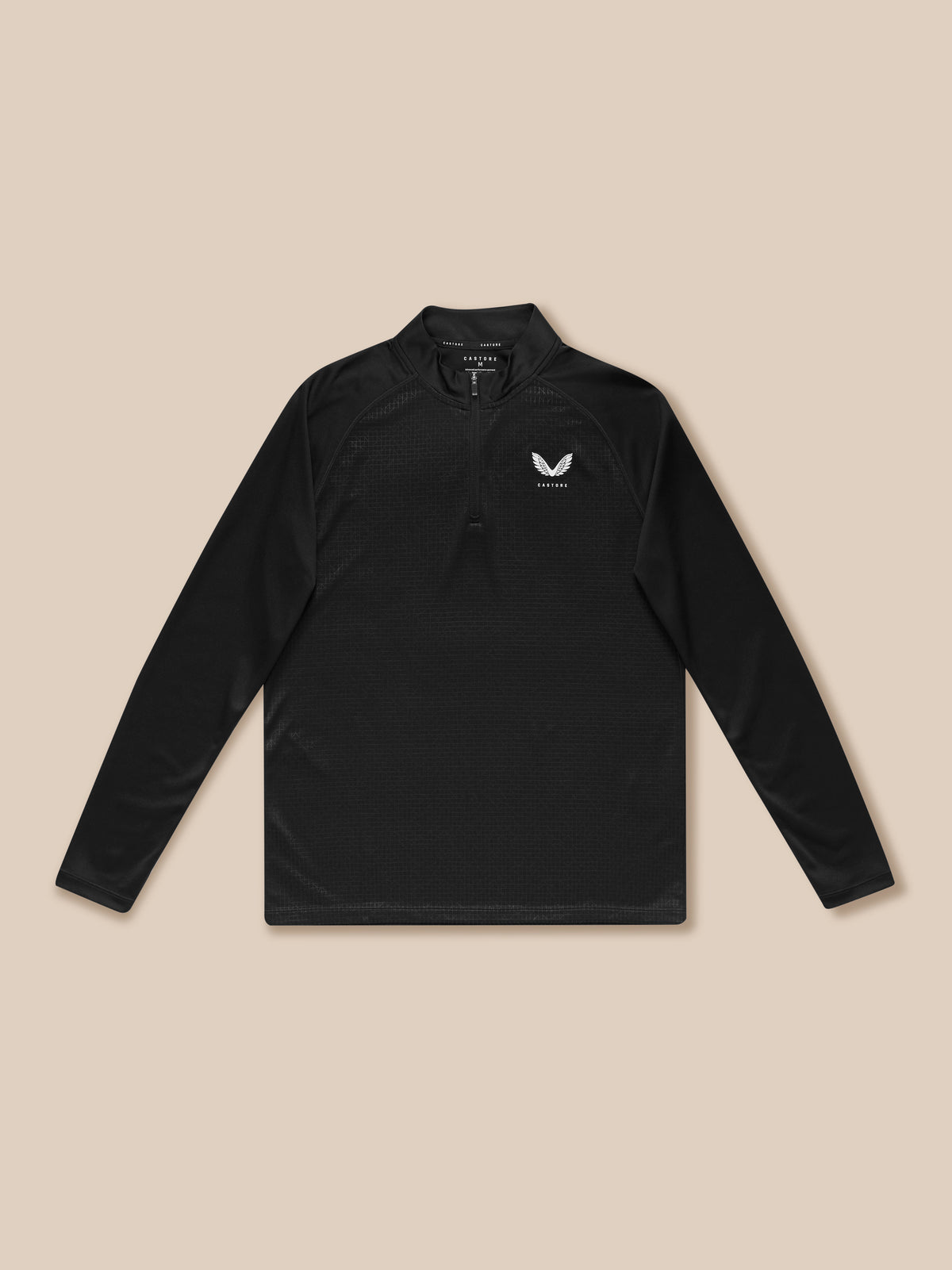 Adapt Training 1/4 Zip Top - Black - Black