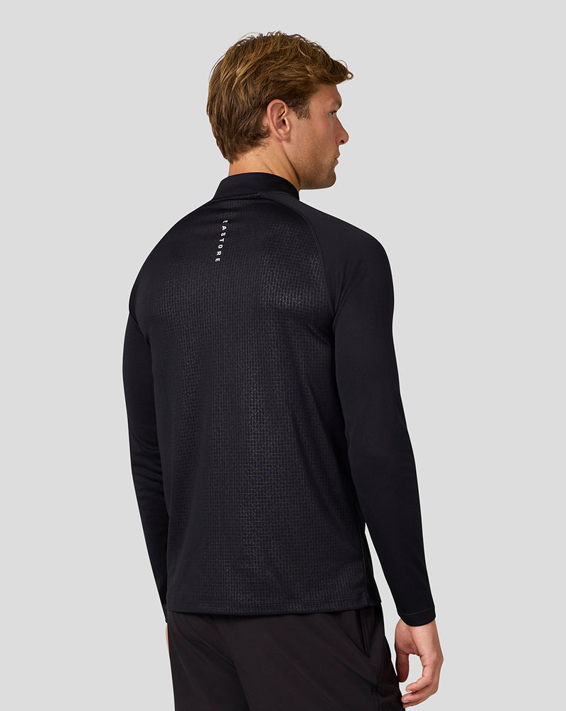 Men’s Adapt Quarter Zip Top - Black