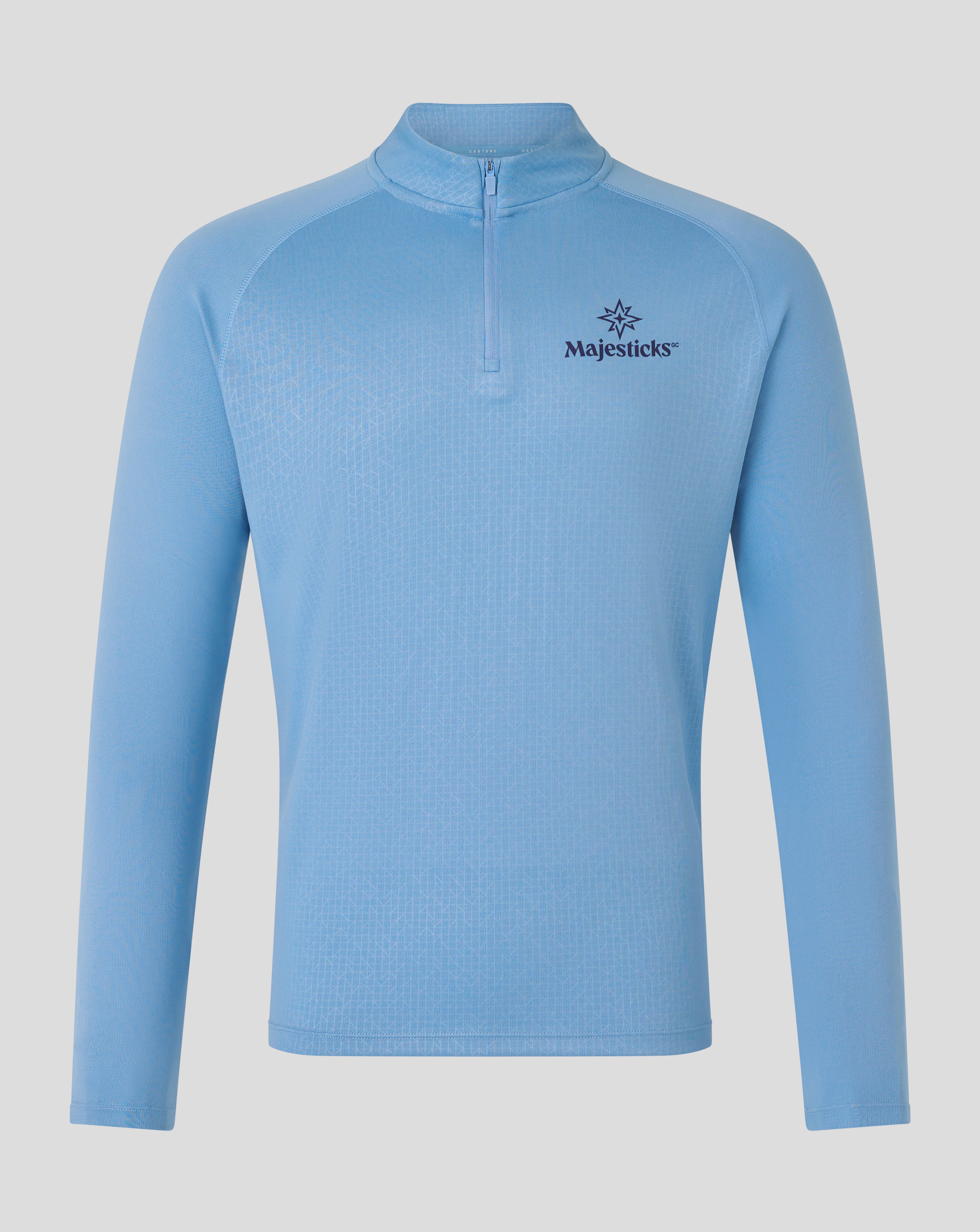 Majesticks Training 1/4 Zip Top - Blue