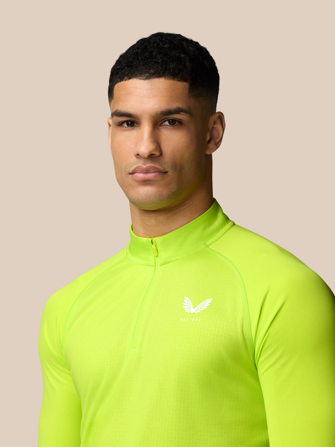 Adapt Training 1/4 Zip Top - Acid Lime - Acid Lime