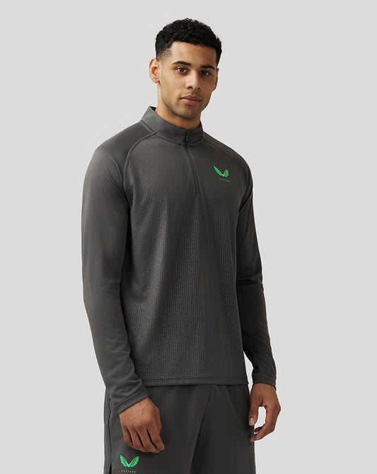 Men’s Adapt Quarter Zip Top - Gunmetal