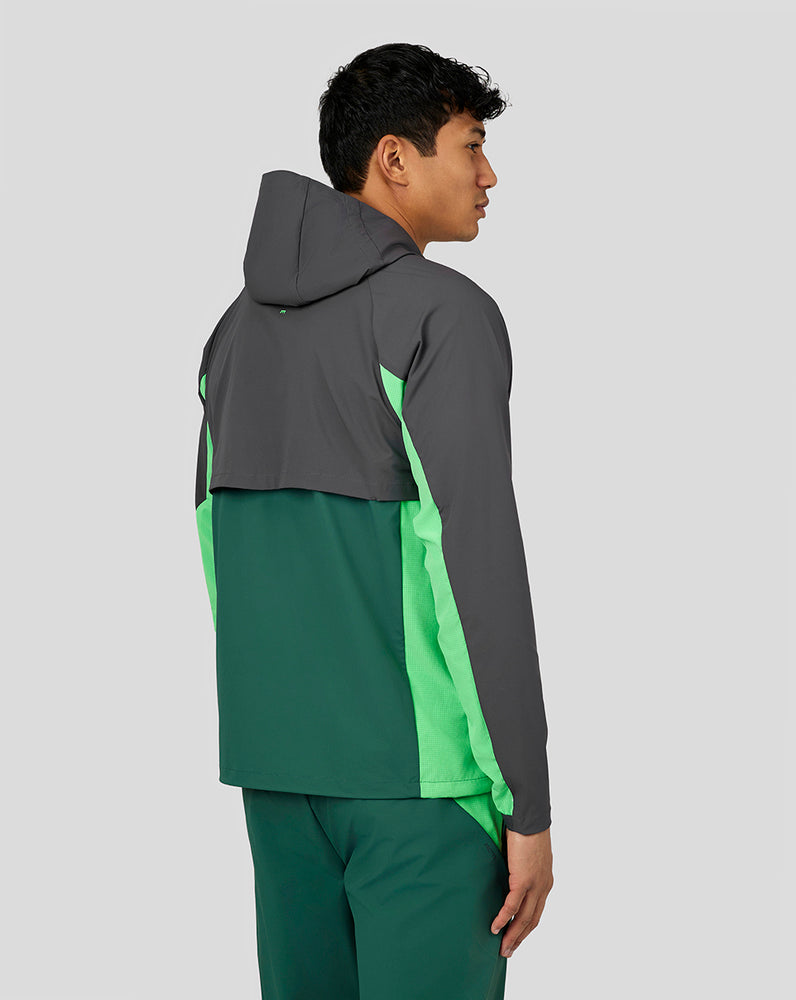 Men’s Flex Woven Jacket – Pine Grey/Green