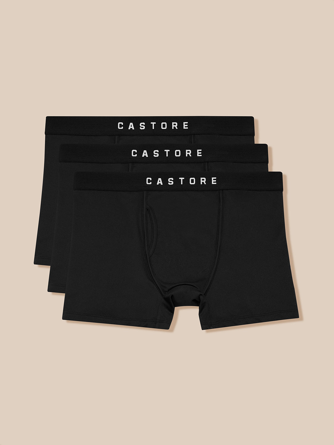 Active 3 Pack Boxers - Black - Black