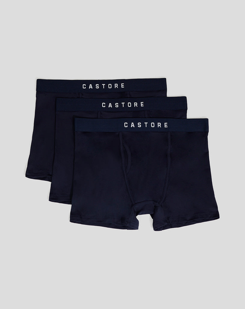 3 Pack Core Boxers - Navy