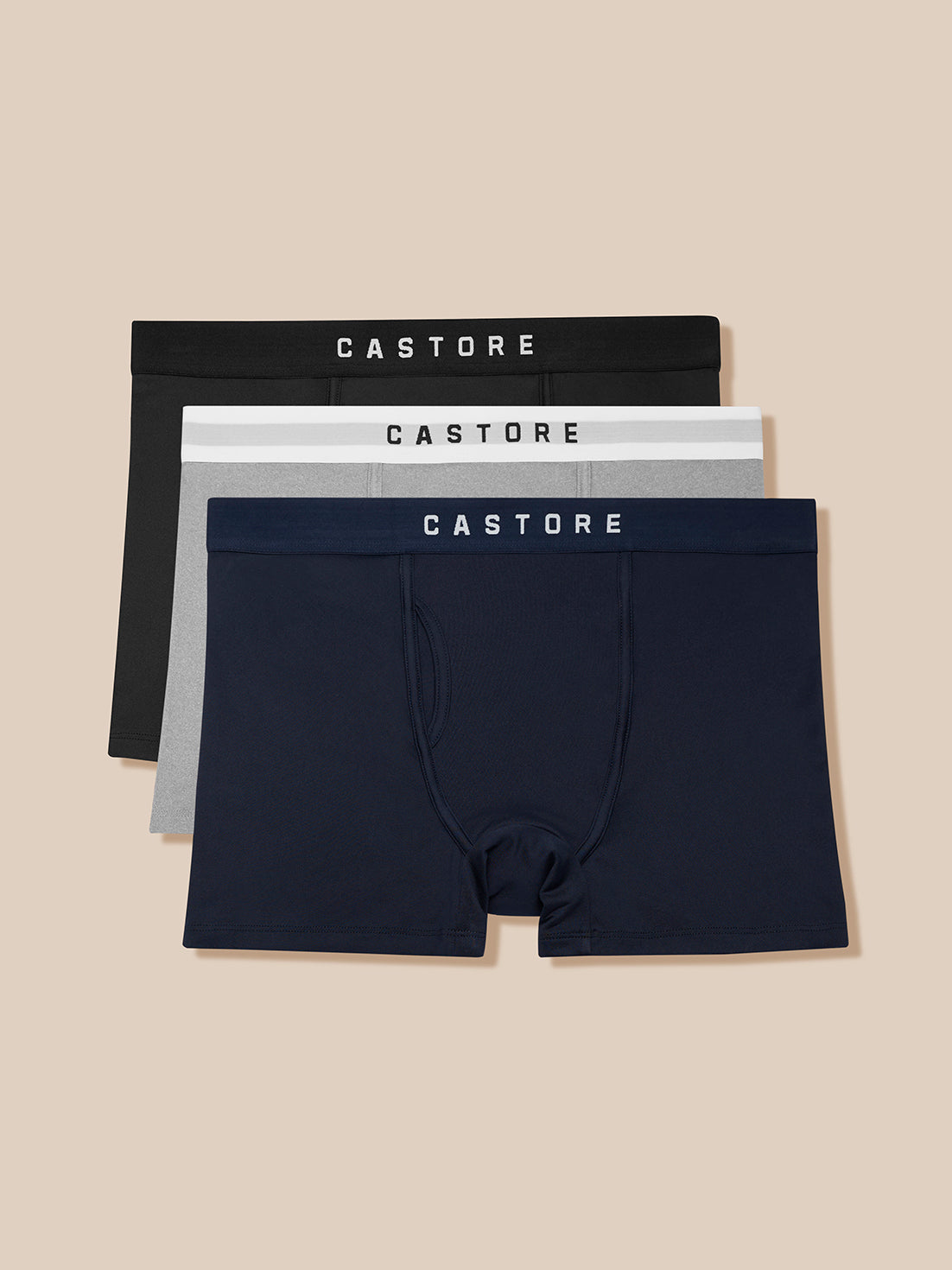 Active 3 Pack Boxers Grey Castore Active 3 pack boxers grey castore