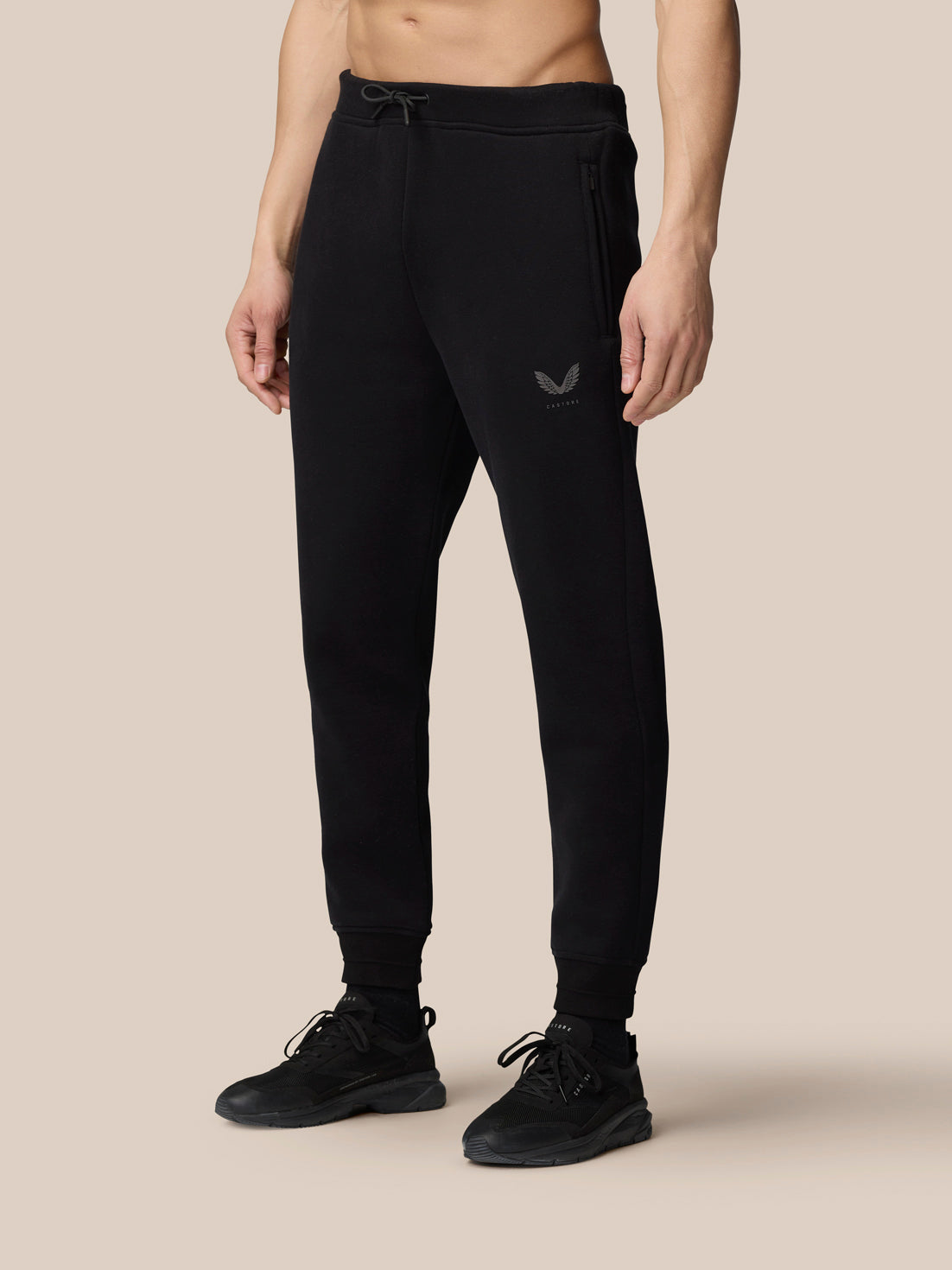 Adapt Fleece Joggers - Black - Black/Gunmetal