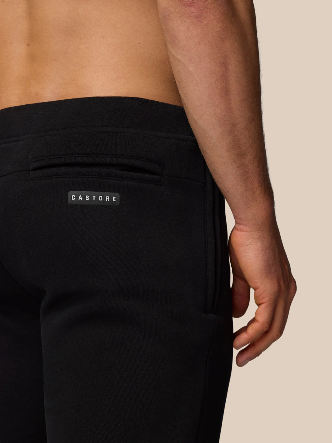 Adapt Fleece Jogger Shorts - Black - Black/Gunmetal