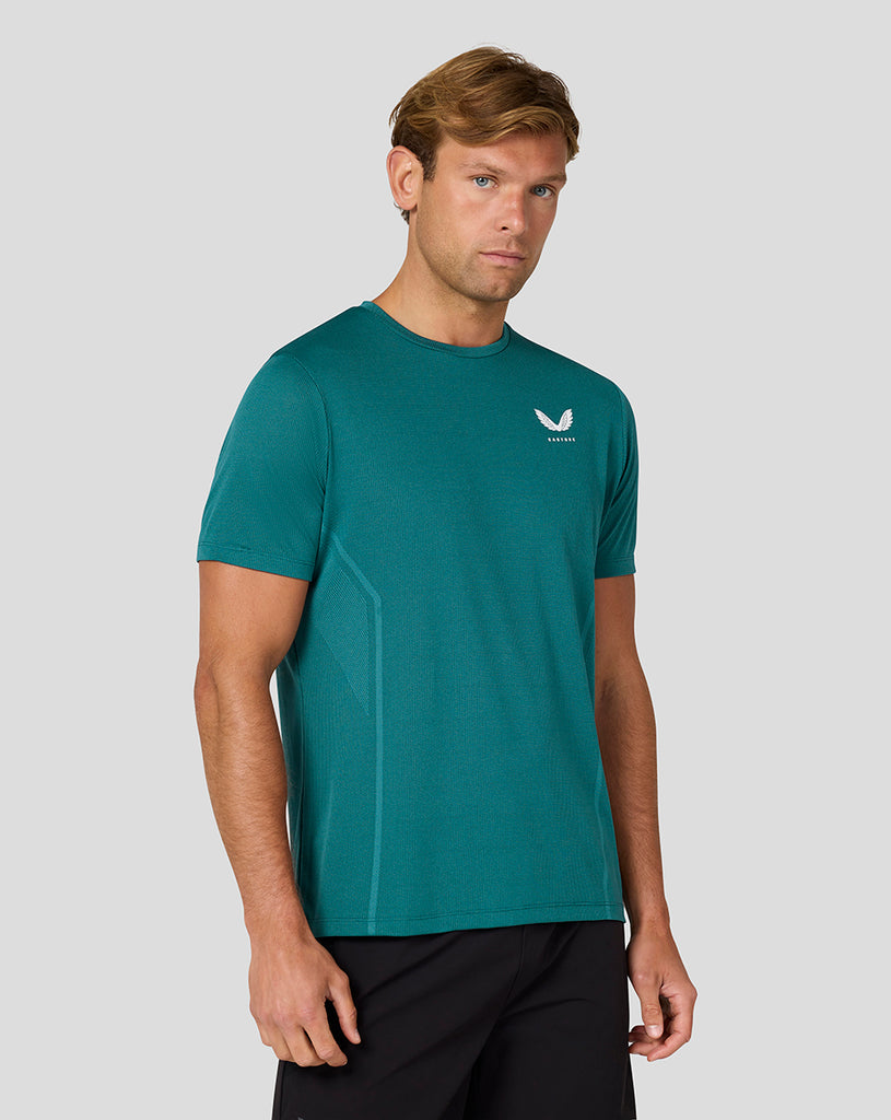 Men’s Apex Knit T-Shirt – Aqua