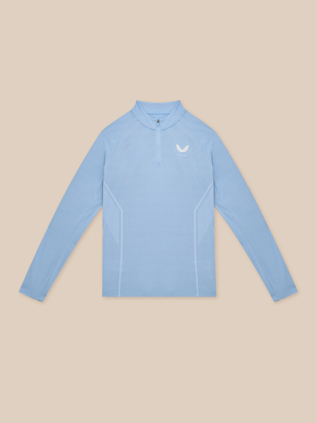 Apex Training 1/4 Zip Top - Sky Blue - Sky Blue