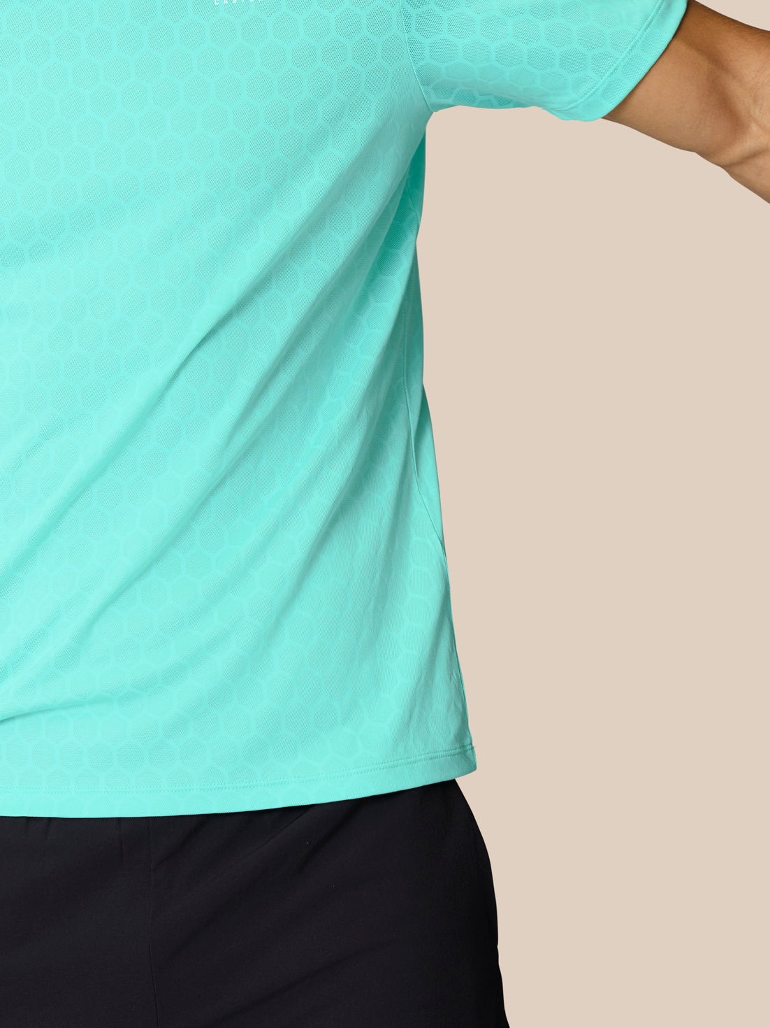 Camiseta Flow Training – Agua claro - Aguamarina claro