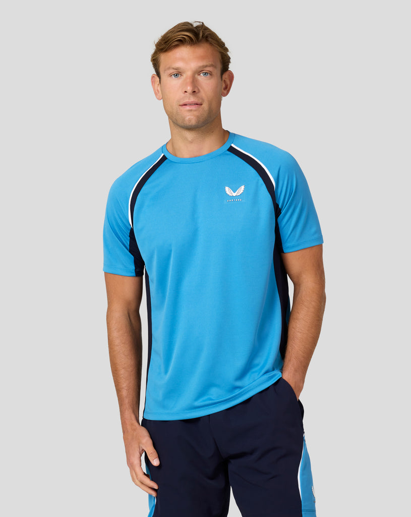 Men's Tennis Aeromesh T-shirt - Corn Blue