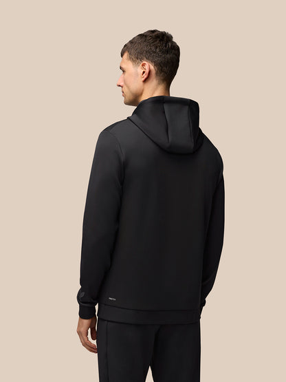 Men’s Scuba Long Sleeve Hoodie – Black