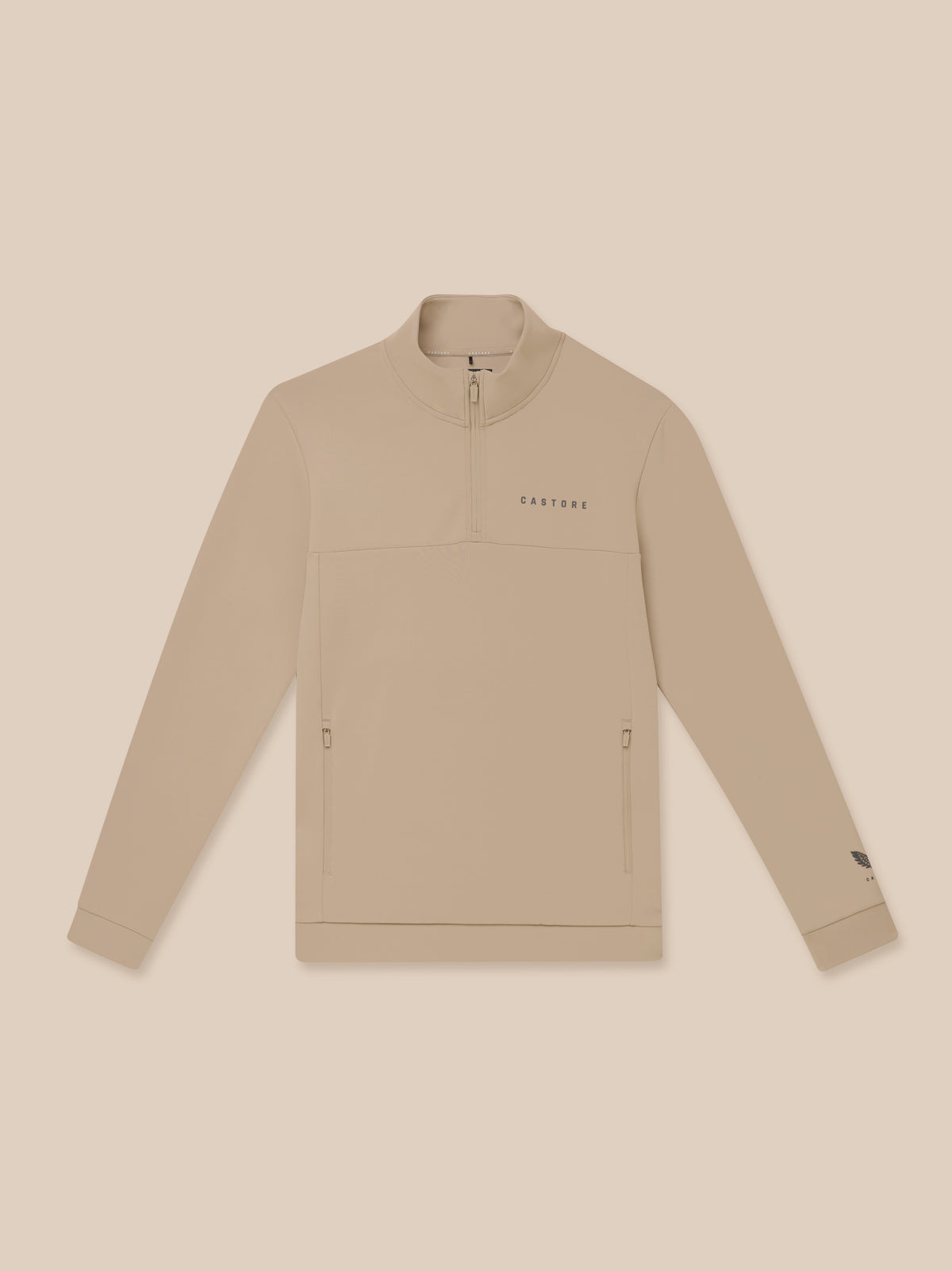 Flex Lifestyle 1/4 Zip - Mushroom/Gunmetal - Mushroom/Gunmetal