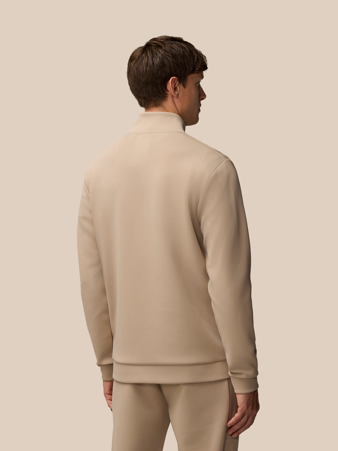 Flex Lifestyle 1/4 Zip - Mushroom/Gunmetal - Mushroom/Gunmetal