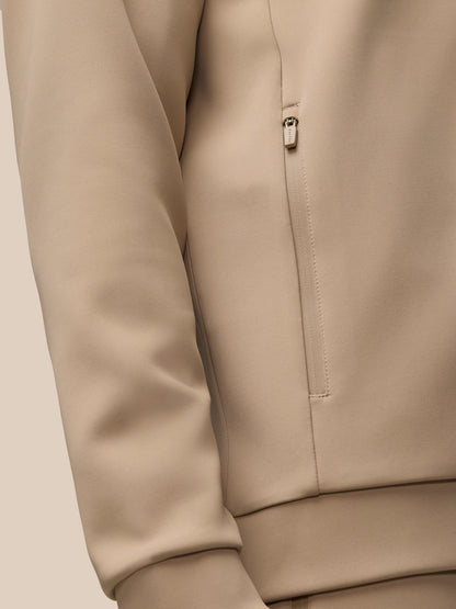 Flex Lifestyle 1/4 Zip - Mushroom/Gunmetal