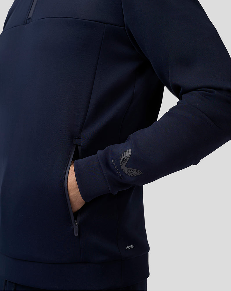 Men’s Scuba Long Sleeve Quarter Zip Top – Midnight Navy