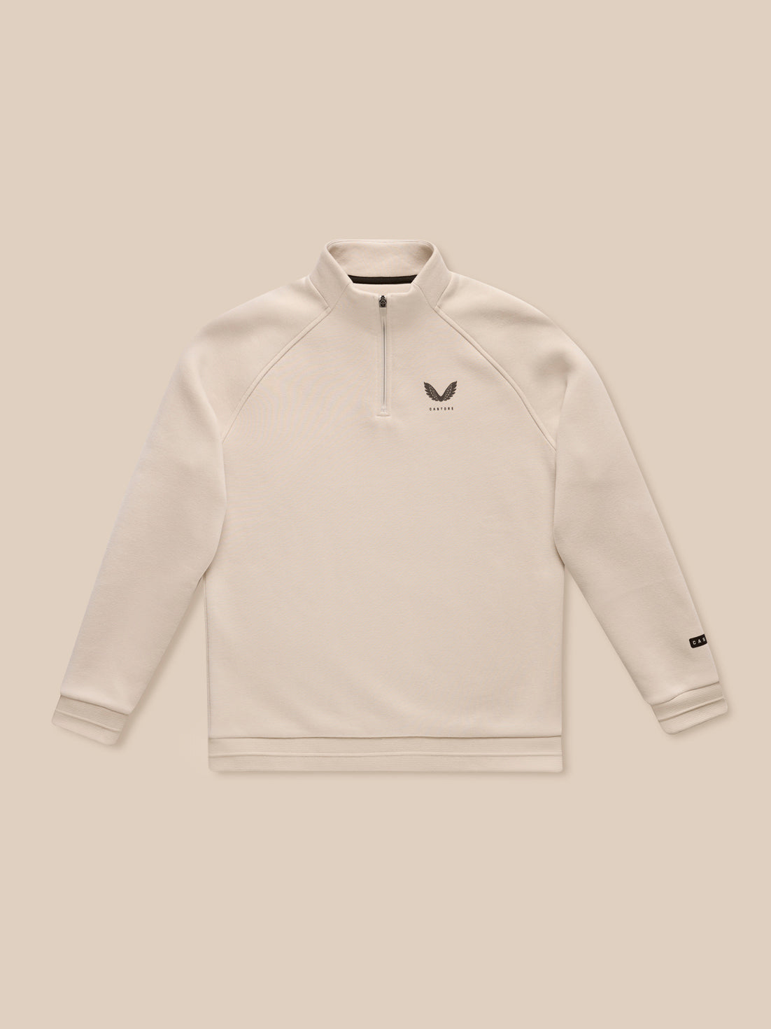 Adapt Fleece Quarter Zip - Stone/Gunmetal