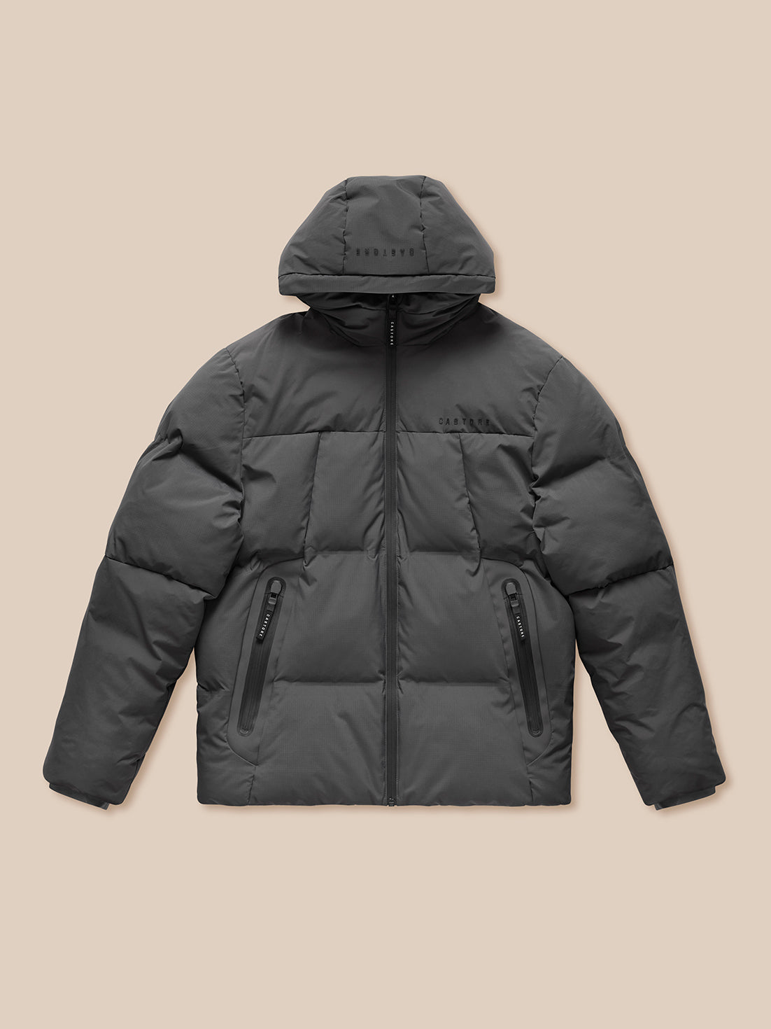 Puffer Jacket - Charcoal - Charcoal