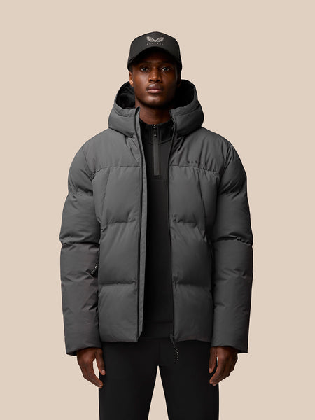 CASTORE Padded Jacket - Charcoal アジアXL Puffer Jacket - Charcoal – Castore