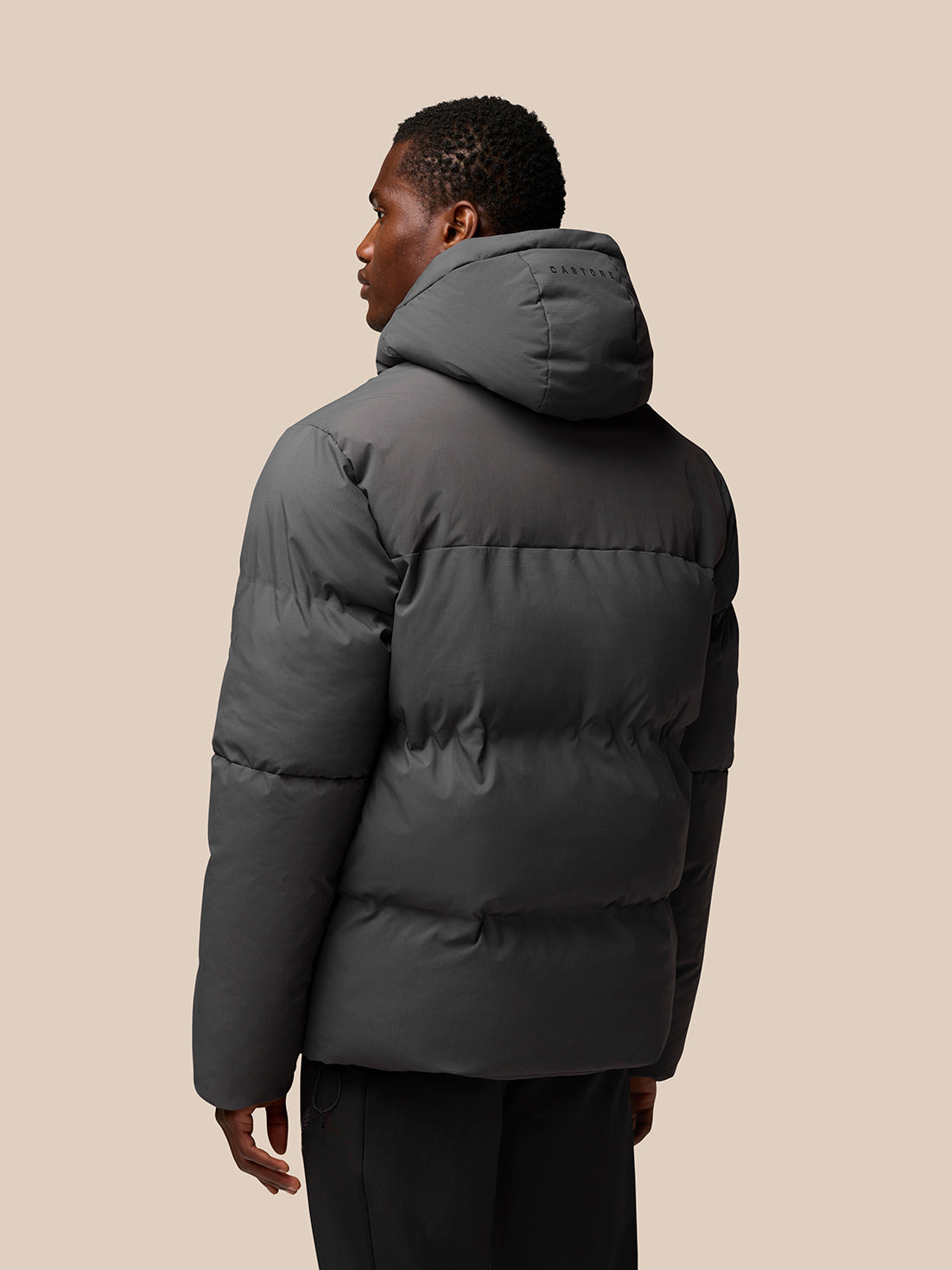 Puffer Jacket - Charcoal - Charcoal