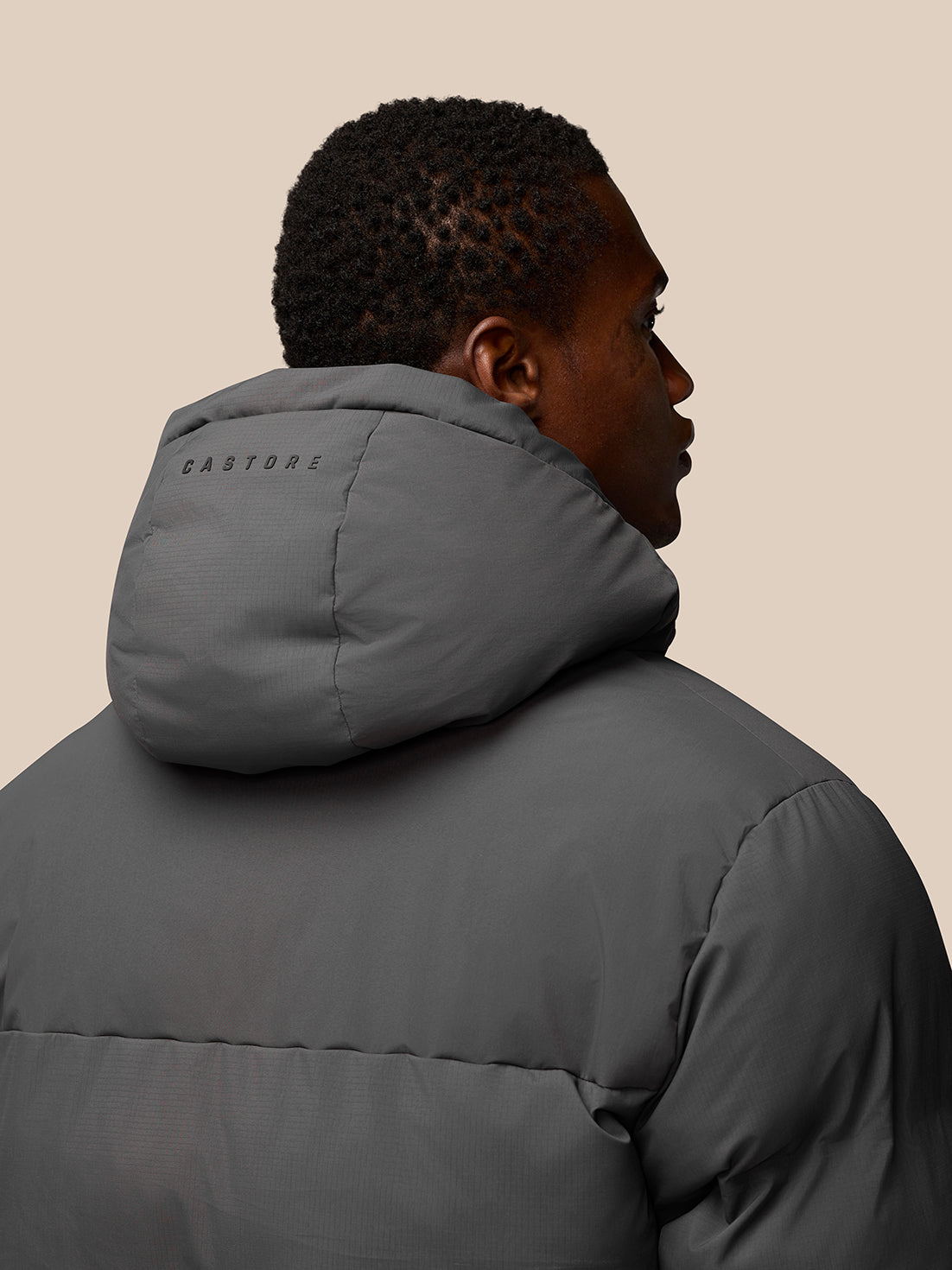 Puffer Jacket - Charcoal - Charcoal