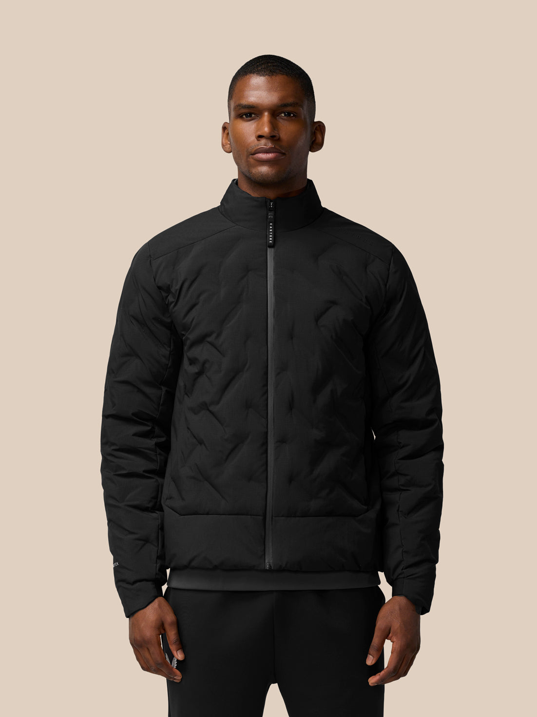 Padded Jacket - Black - Black