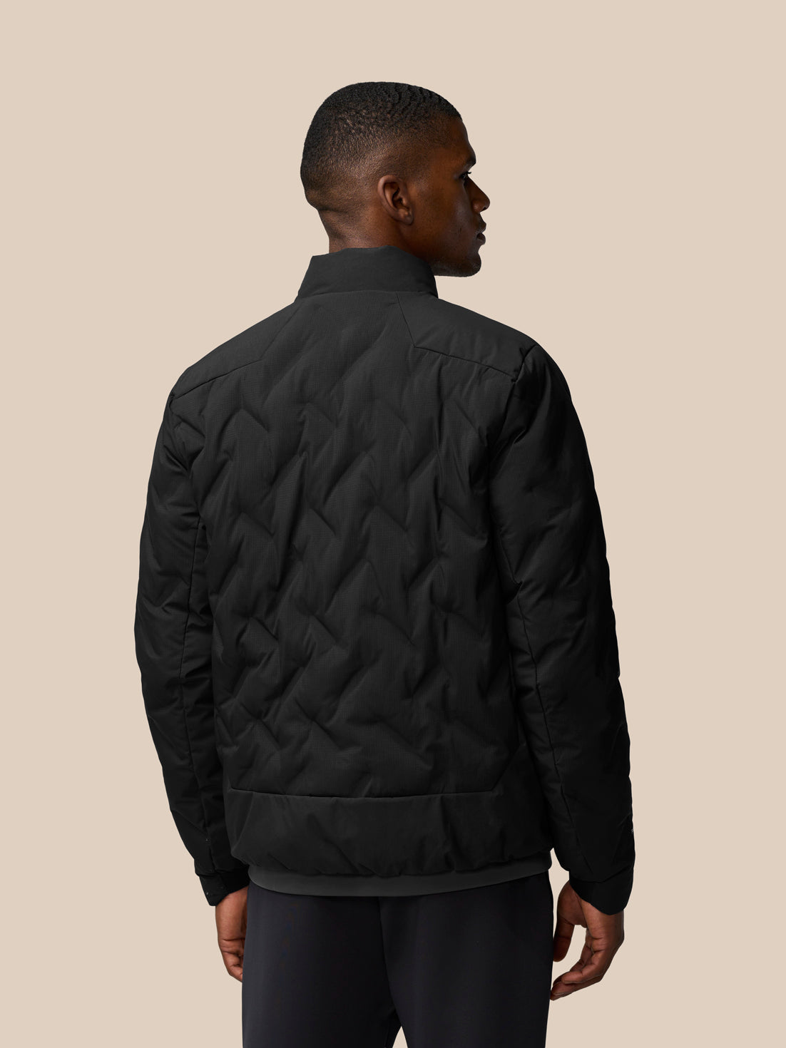 Padded Jacket - Black - Black