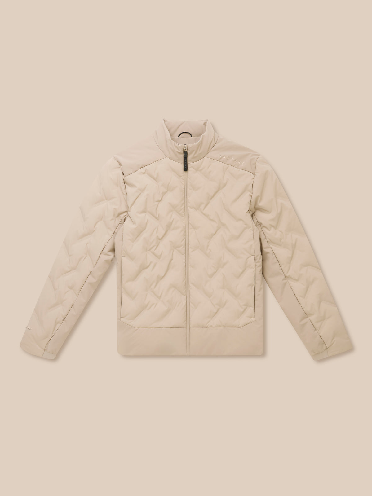 Padded Jacket - Mushroom - Mushroom/Black
