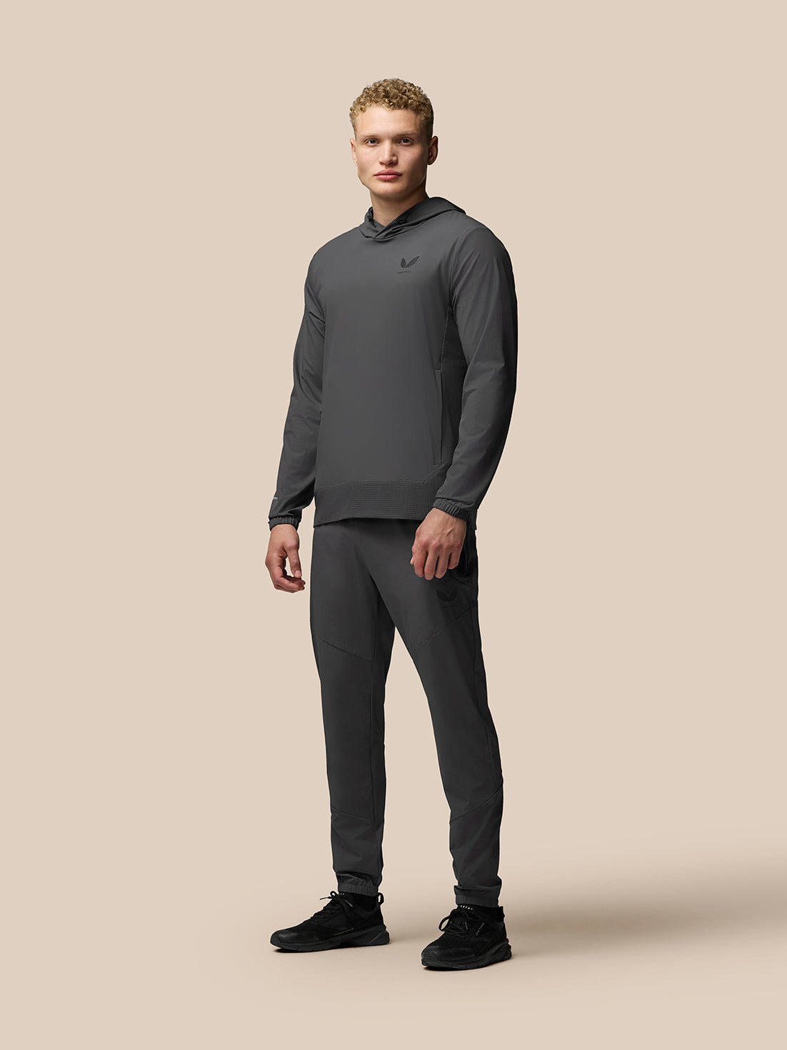 Lightweight Flex Hoodie - Grey - Charcoal