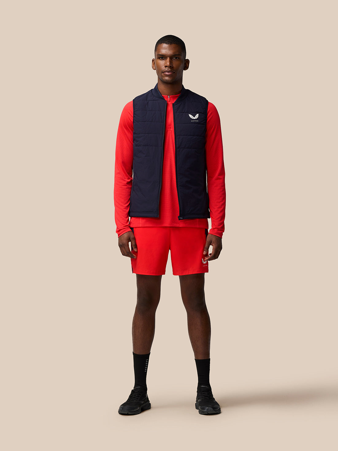 Pantalón corto Apex Training – Amapola - Poppy Red