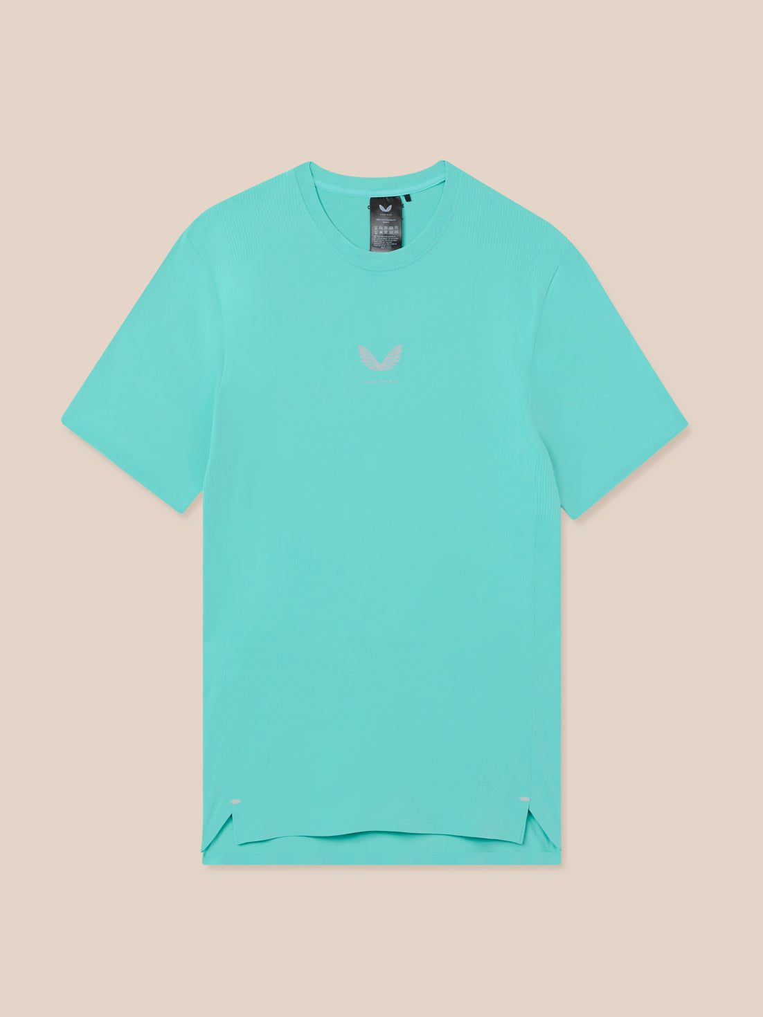 Zone Training T-Shirt – Hellaqua - Light Aqua/Silver Reflective