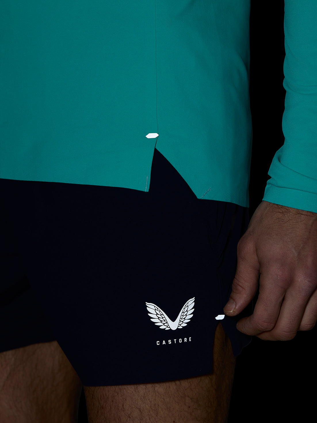 Zone Training 1/4 Zip Top - Light Aqua - Light Aqua