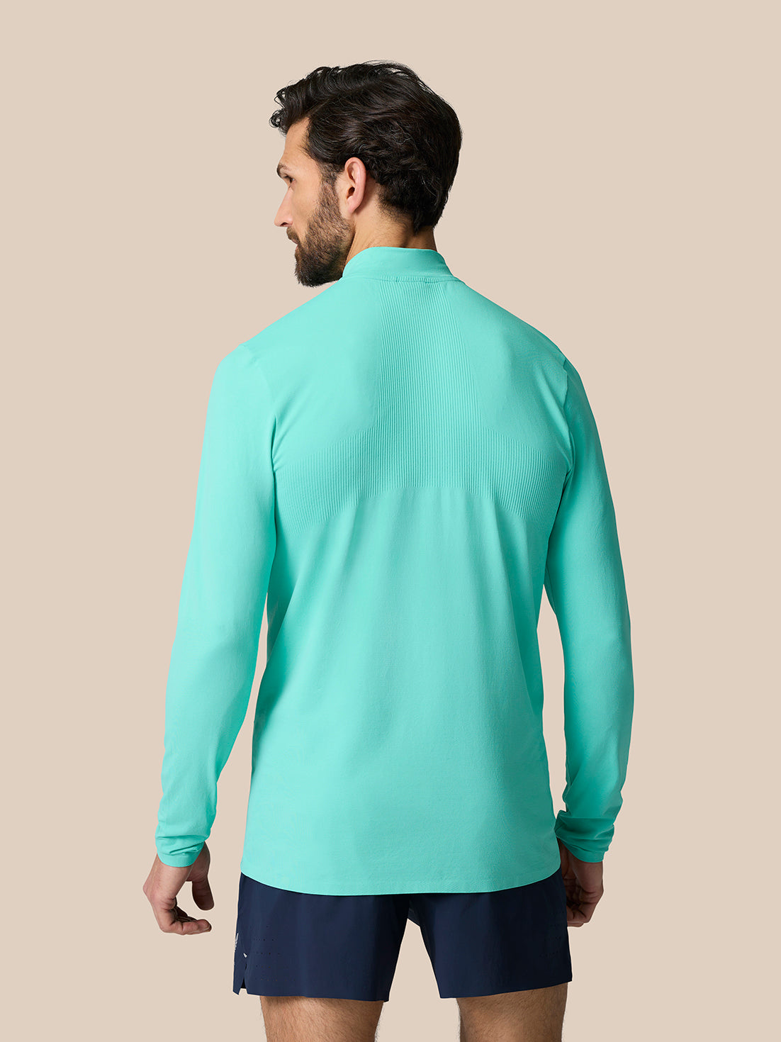 Zone Training 1/4 Zip Top - Light Aqua - Light Aqua
