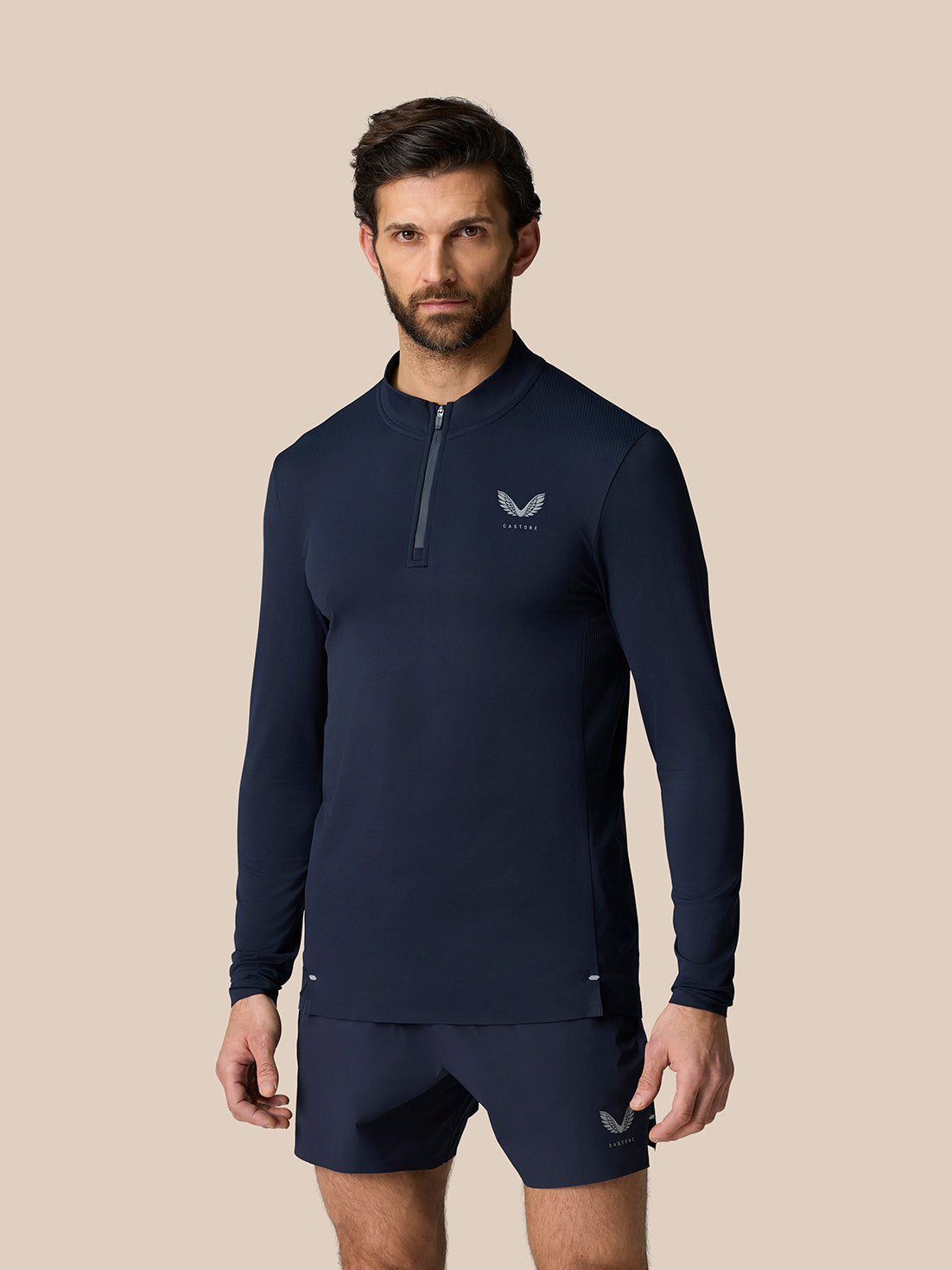 Zone Training 1/4 Zip Top - Midnight Navy - Midnight Navy