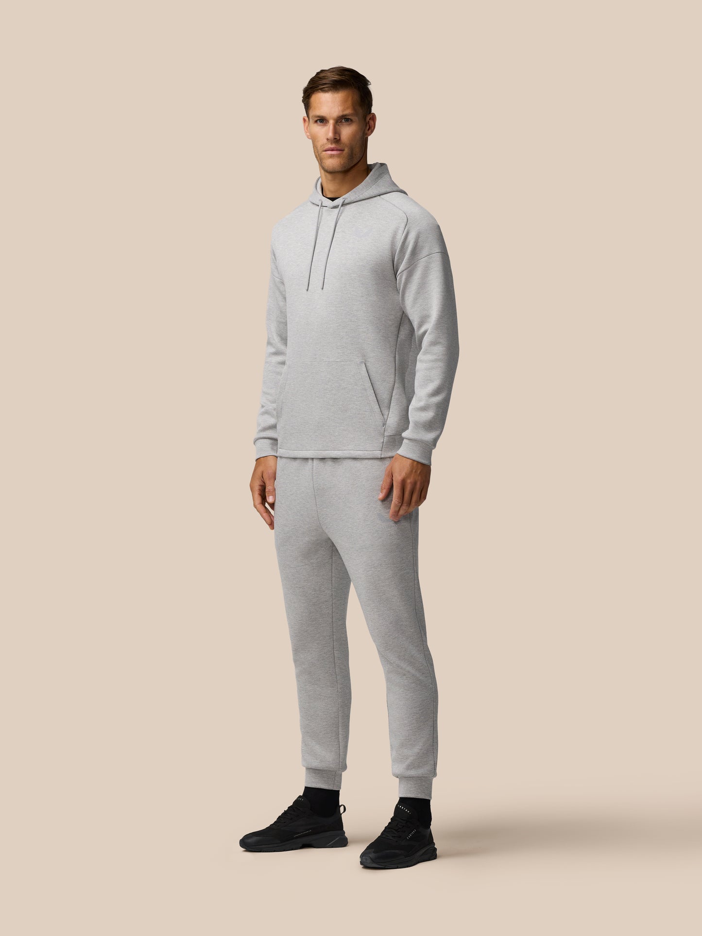 Travel Lifestyle Hoodie - Grey Marl