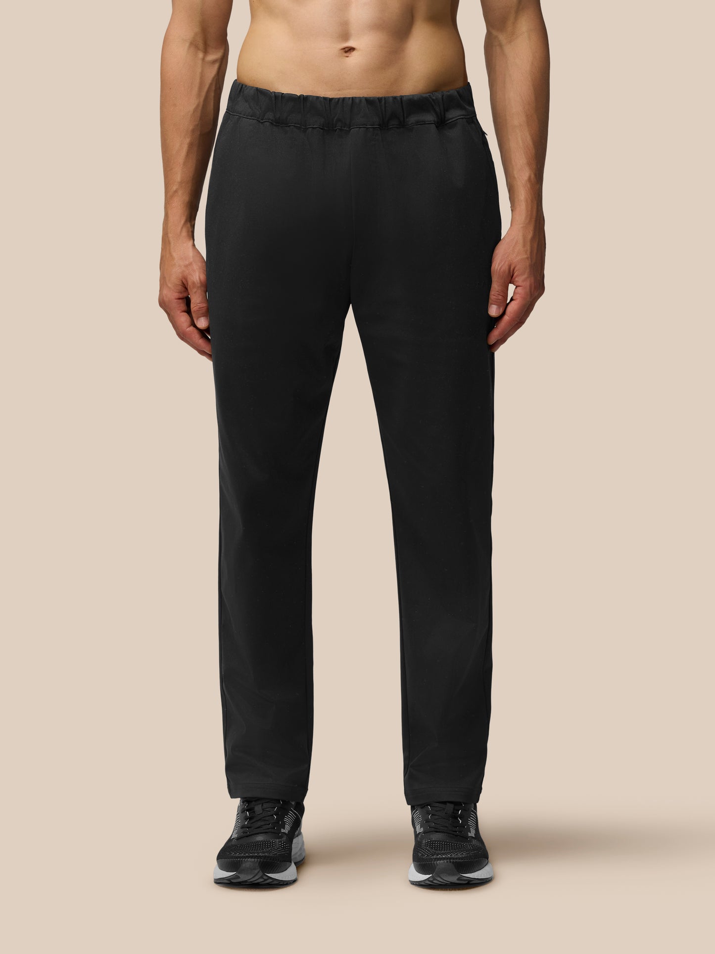 Elevated Lifestyle Tailored Trousers - Black