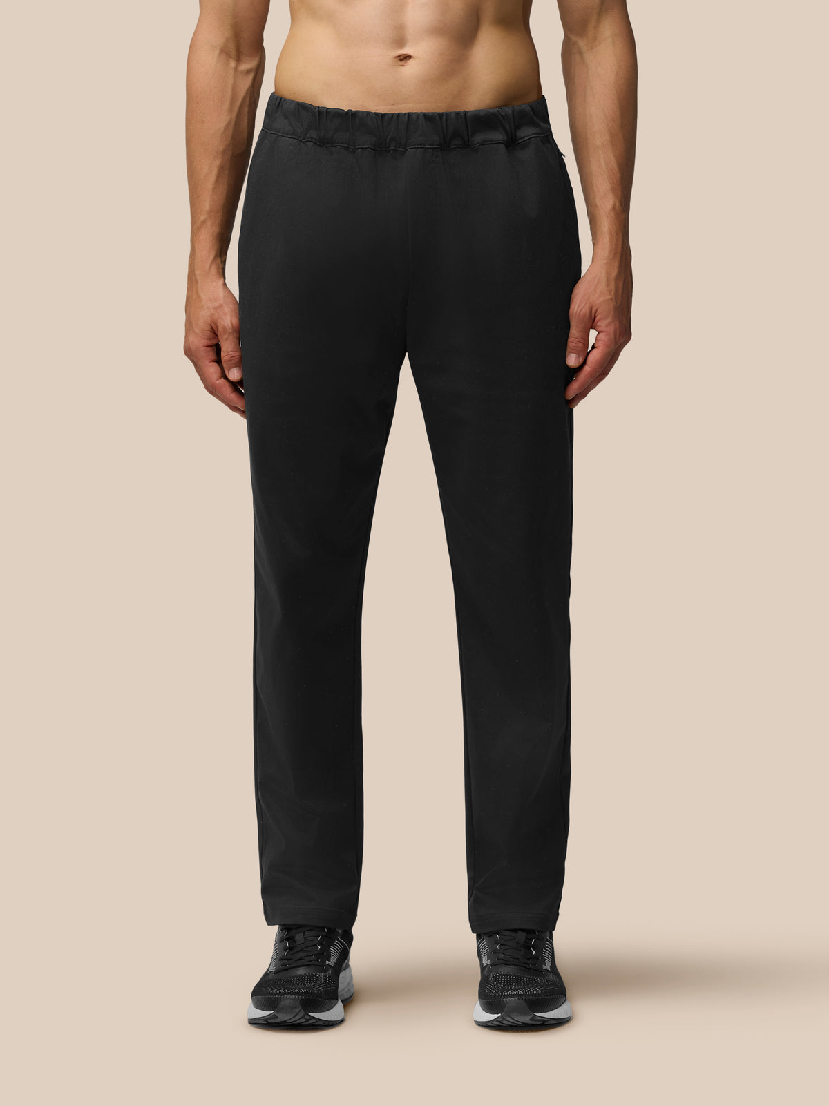 Elevated Lifestyle Tailored Trousers - Black - Black
