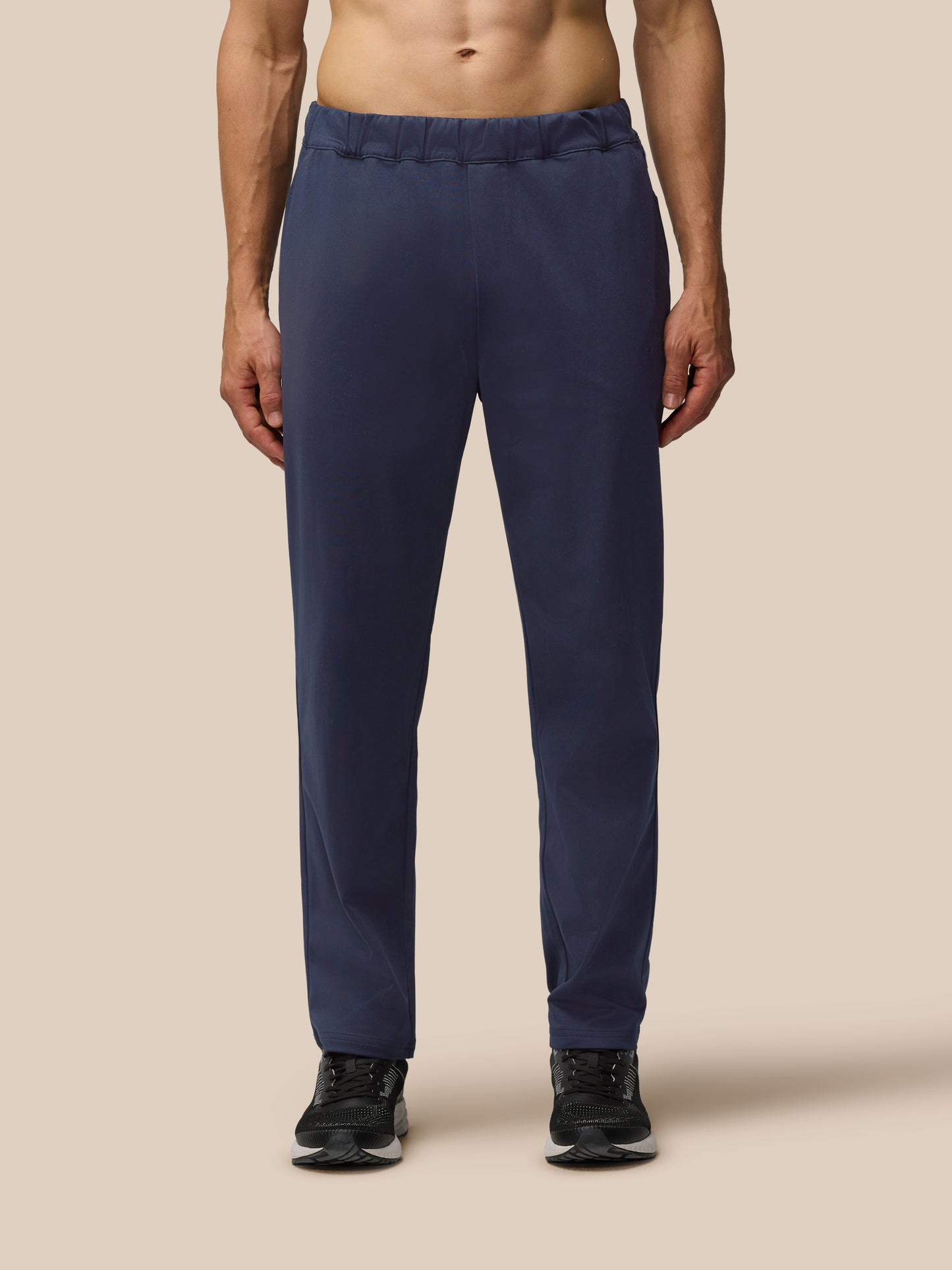 Elevated Lifestyle Tailored Trousers - Navy