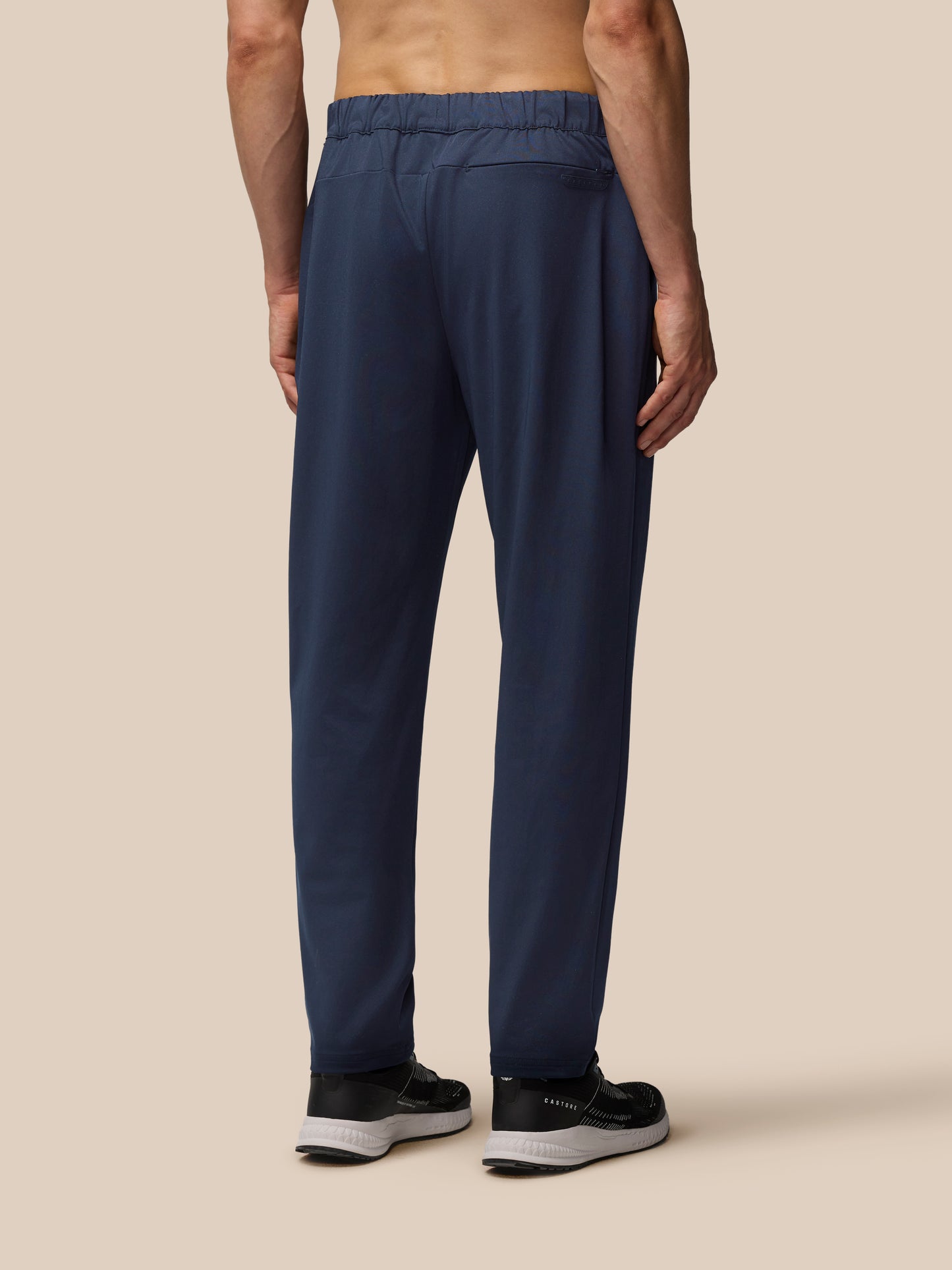 Elevated Lifestyle Tailored Trousers - Navy