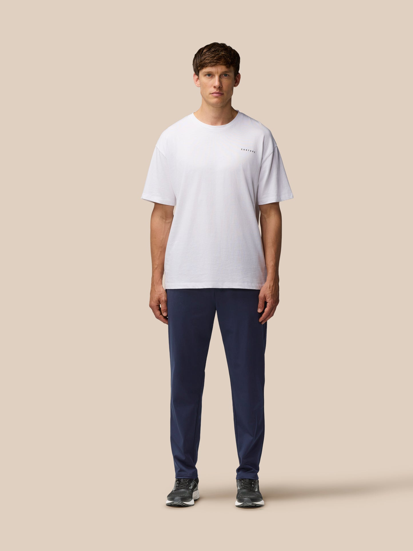 Elevated Lifestyle Tailored Trousers - Navy