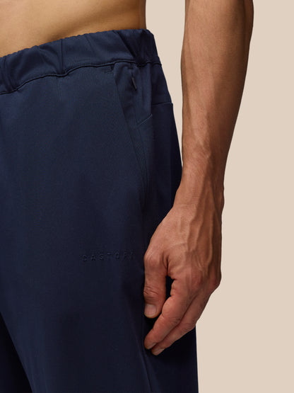 Elevated Lifestyle Tailored Trousers - Navy