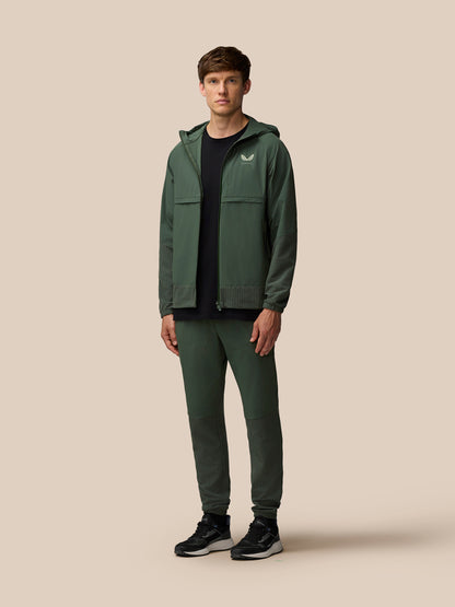Flex Winterised Woven Joggers - Dark Green