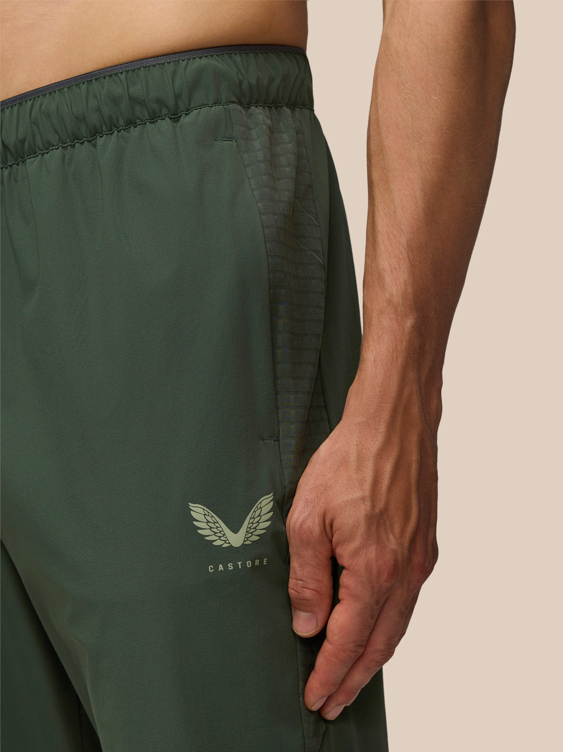 Flex Winterised Woven Joggers - Dark Green - Deep Forest/Tyhme