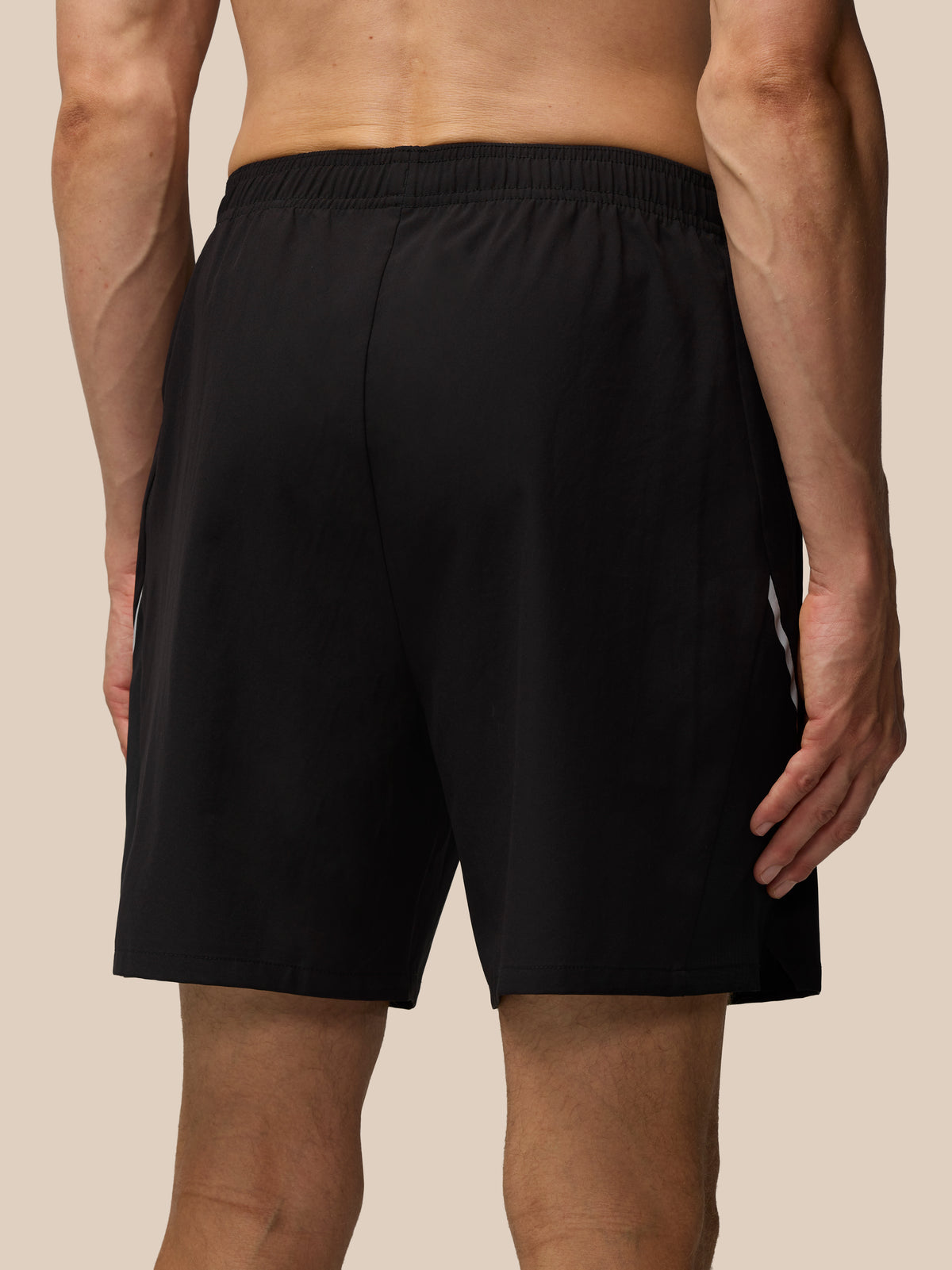 Apex Training 6” Shorts - Black - Black/Silver Reflective