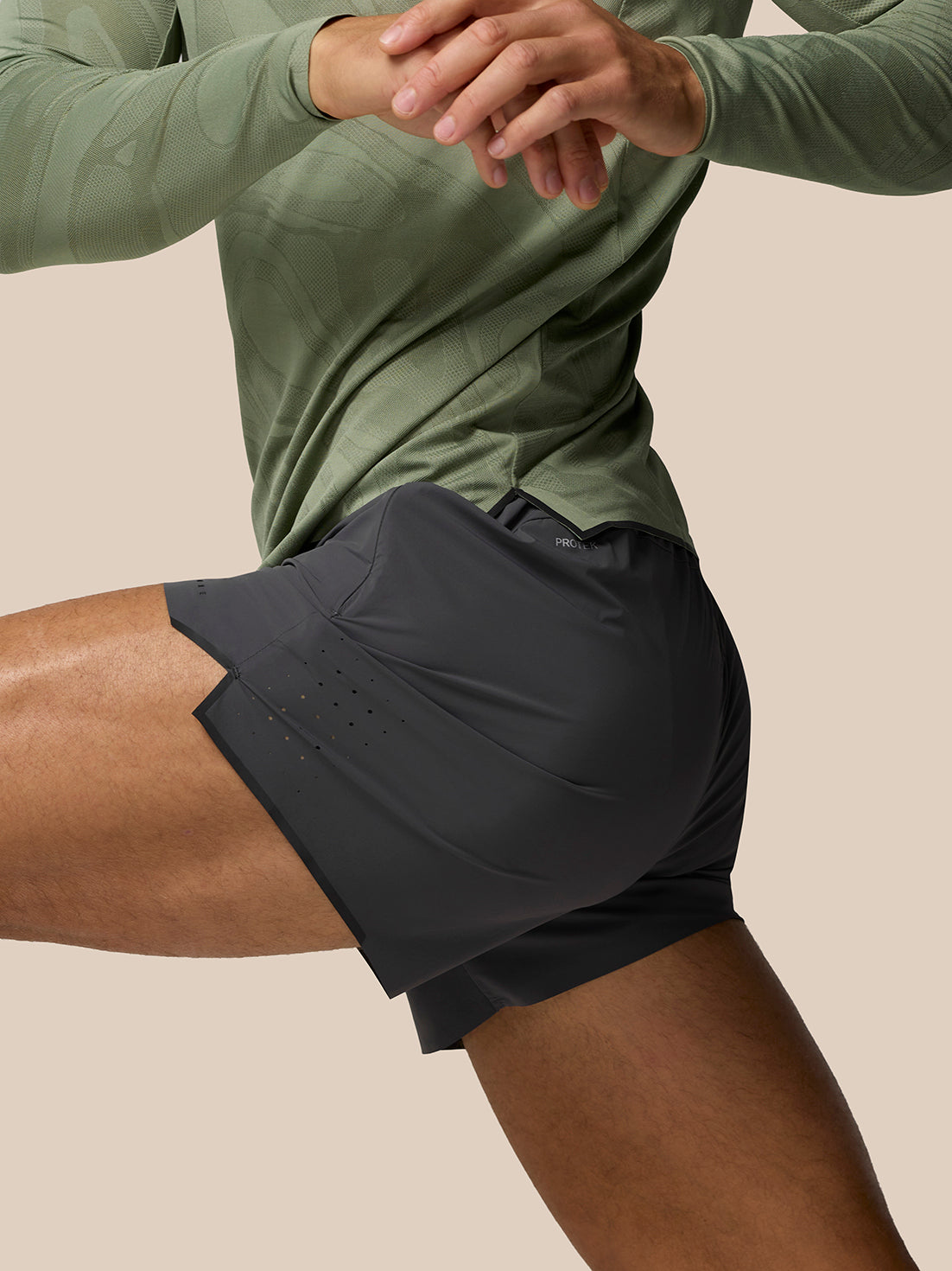 Zone Training LVS 5" Shorts - Gunmetal/ Black Reflective - Gunmetal/Black Reflective