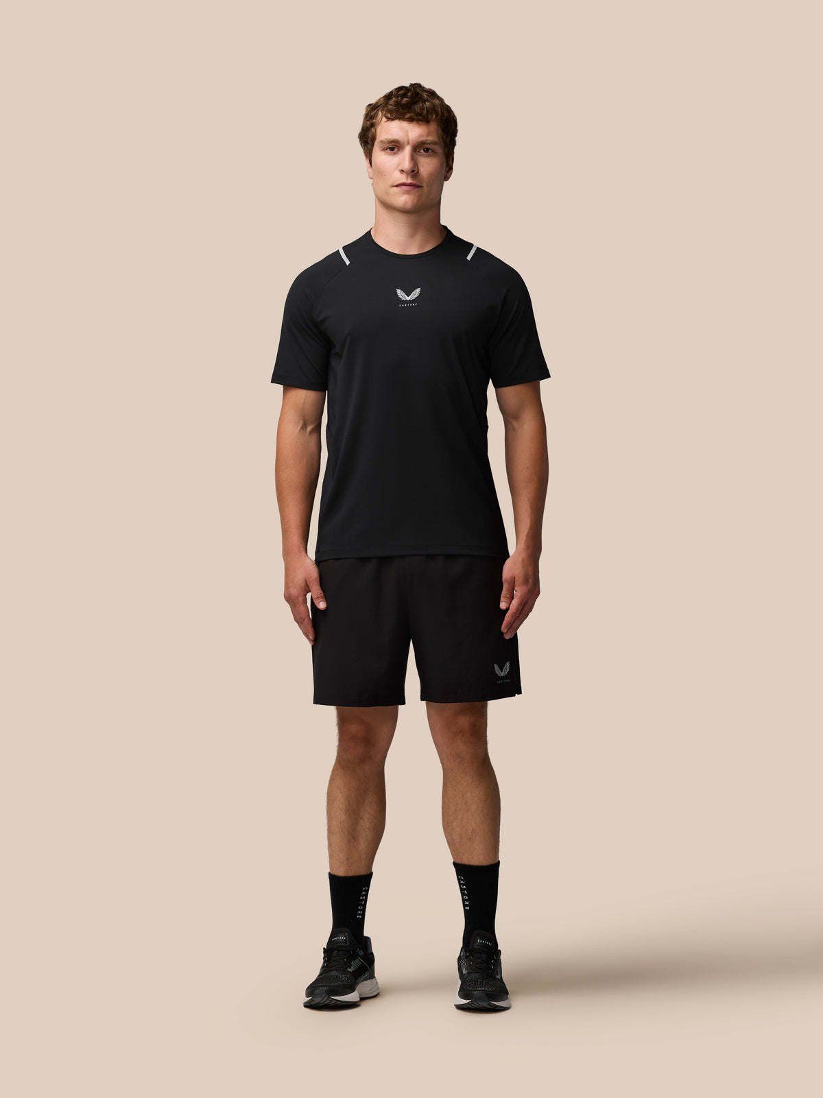 Apex Training T-Shirt - Black - Black/Silver Reflective