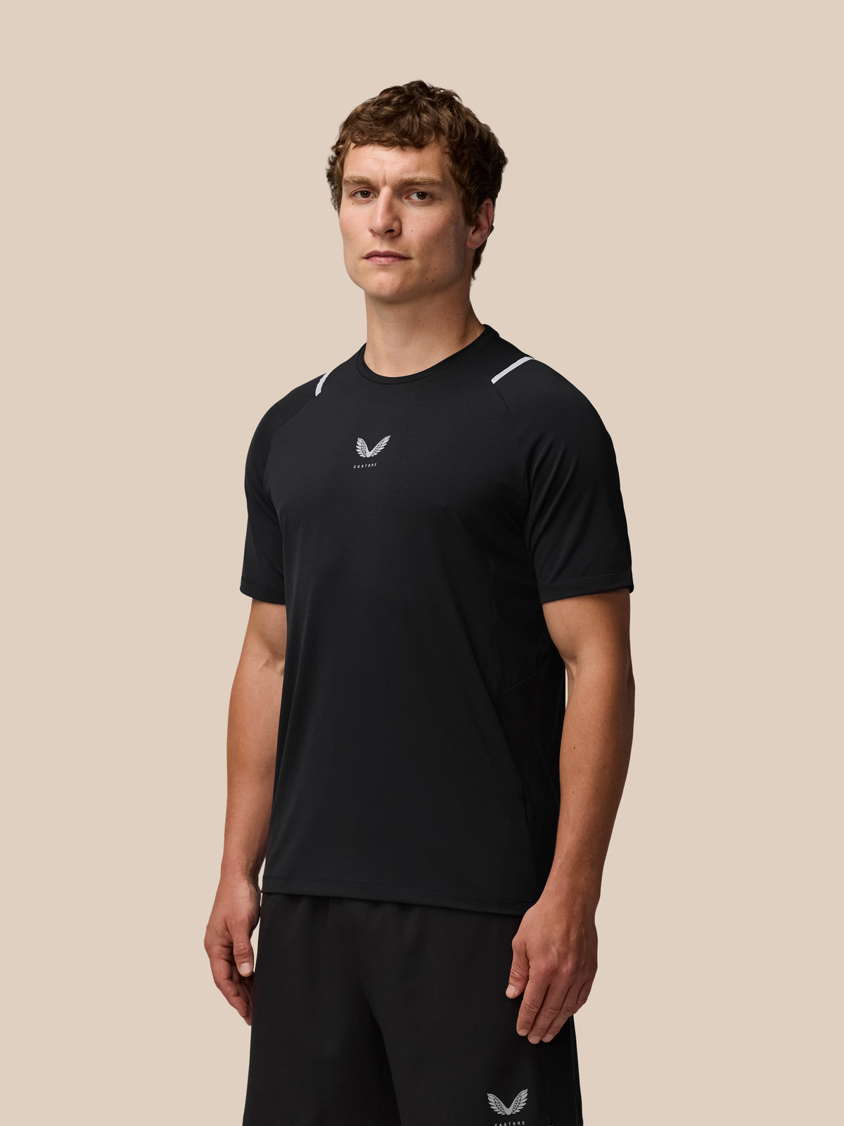 Apex Training T-Shirt - Black - Black/Silver Reflective