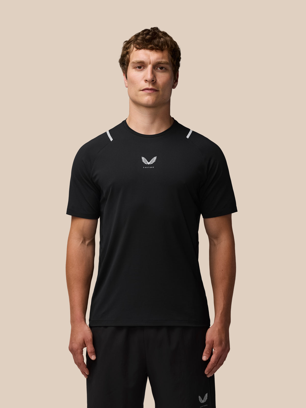 Apex Training T-Shirt - Black - Black/Silver Reflective