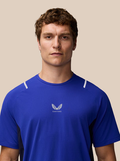 Apex Training T-Shirt - Azure Blue